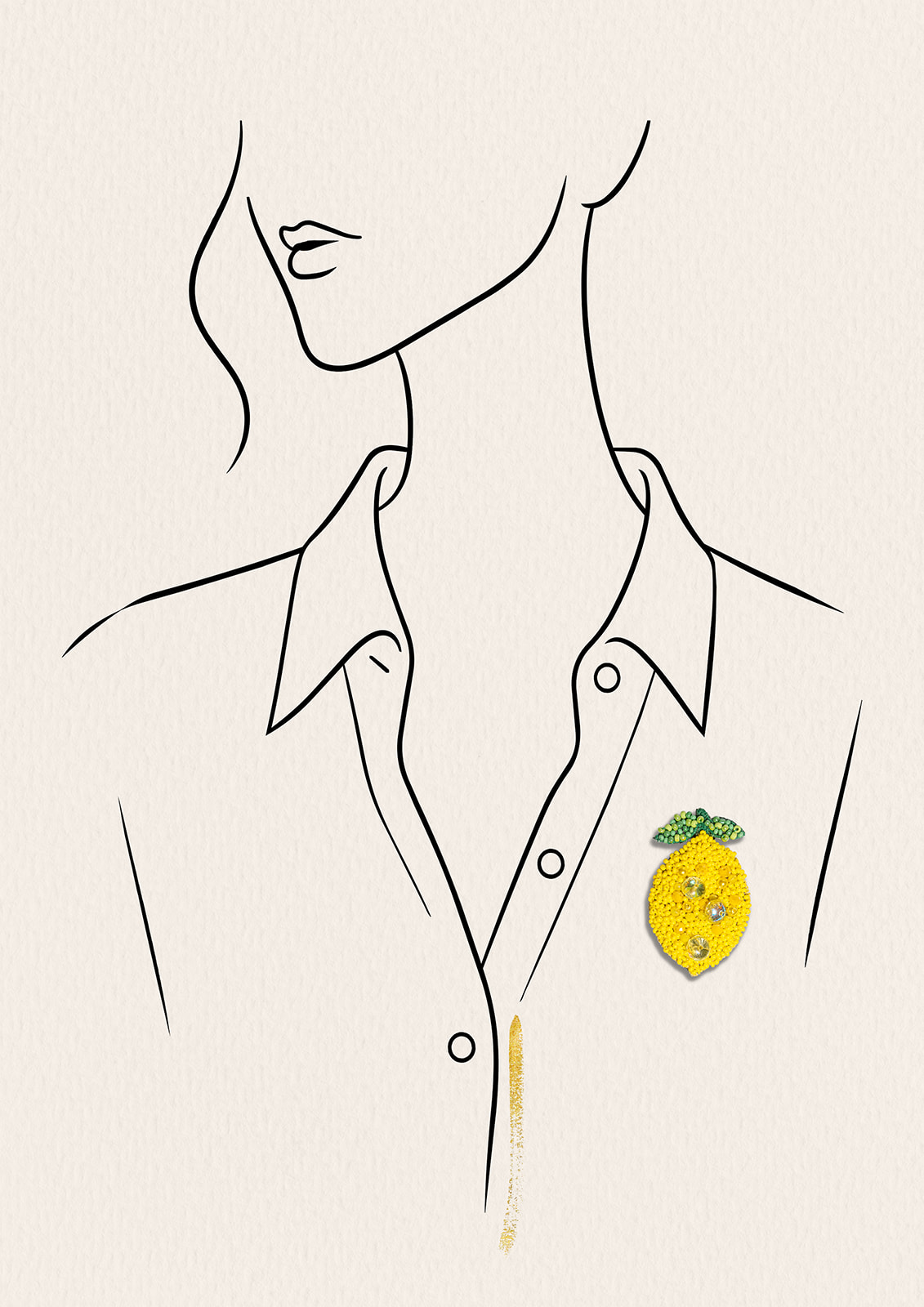 Broche AMALFI