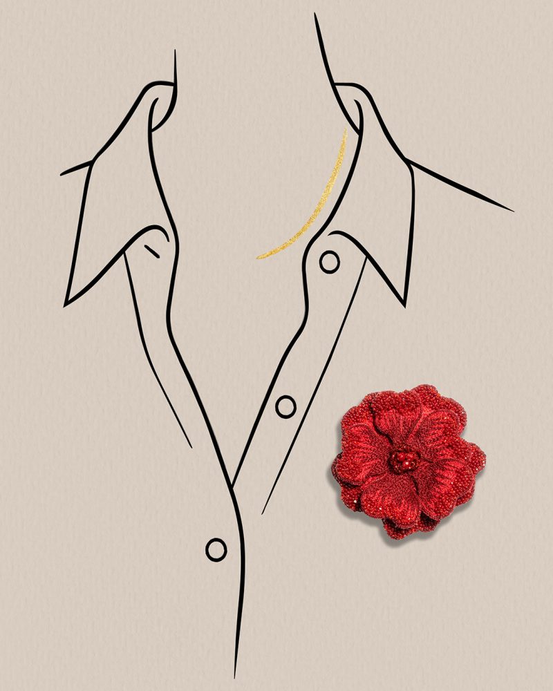 Broche CARMEN