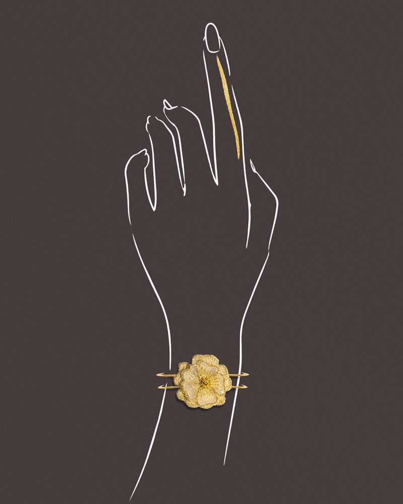 Bracelet ROMANE doré