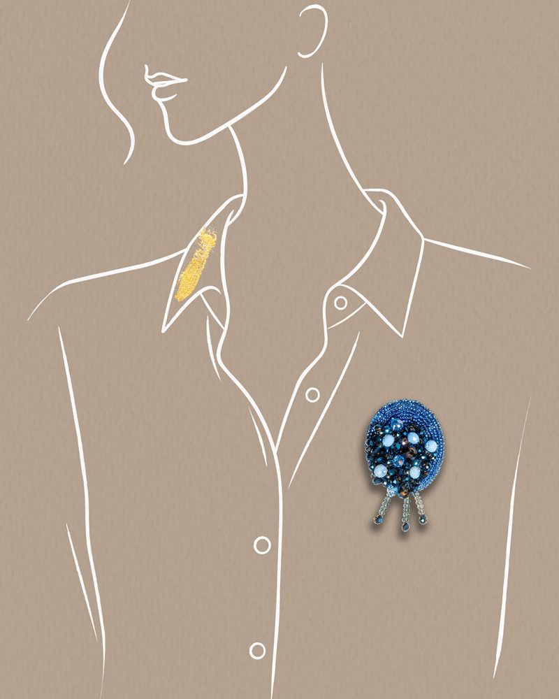Broche CALYPSO