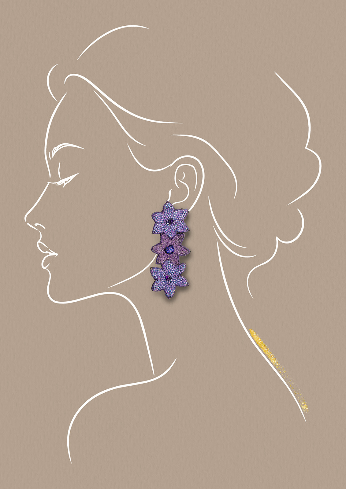 Boucles d’oreilles CELESTE