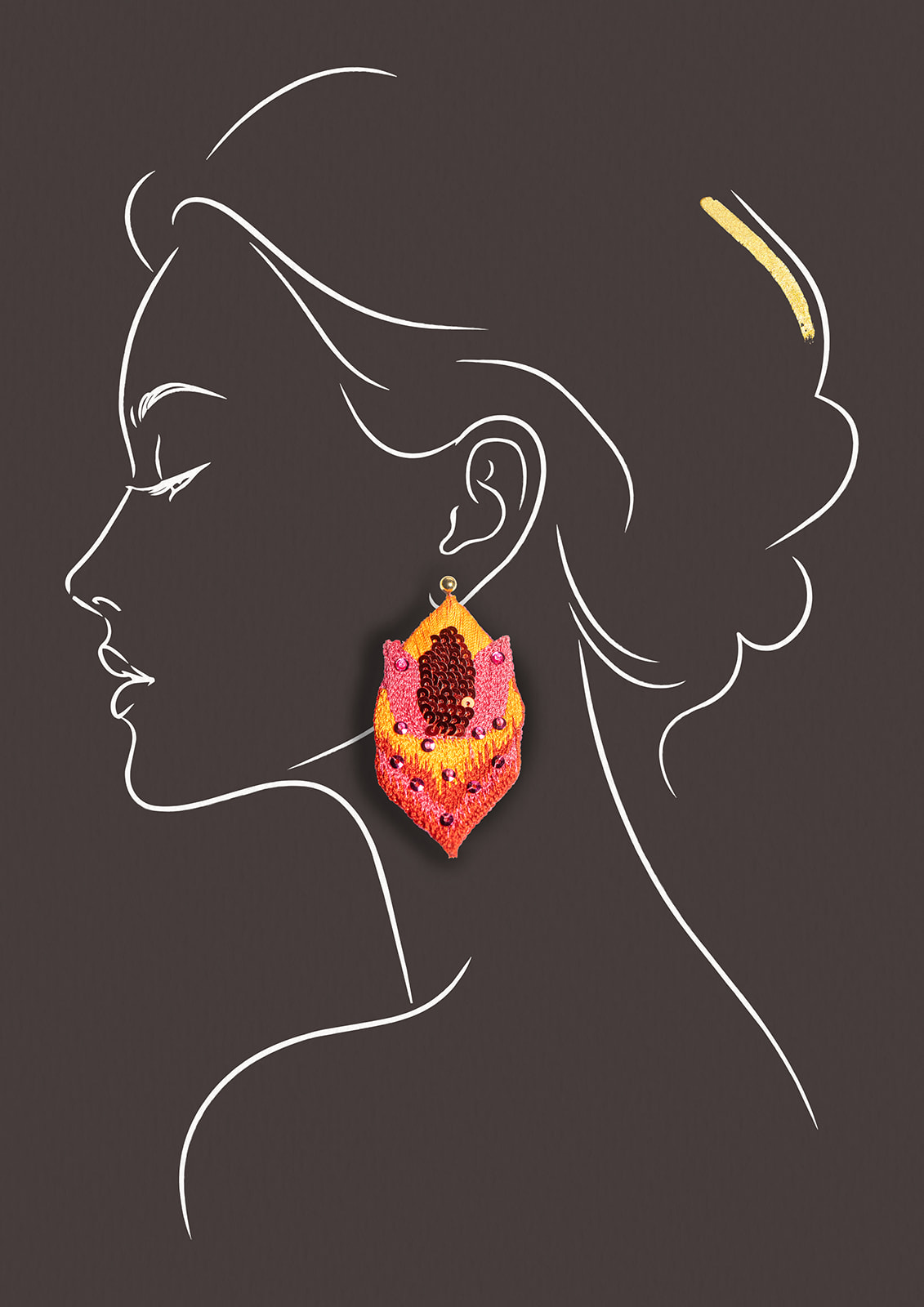 Boucles d'oreilles ISADORA