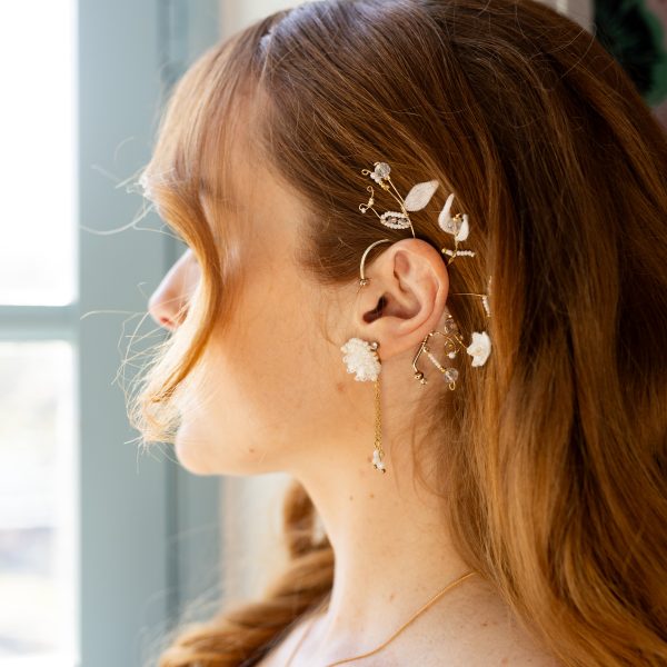 Lyséa bijou d'oreille – collection Mariage